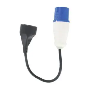 Cordon adaptateur pour borne de camping - Dhome - Mâle UE - Femelle 16A