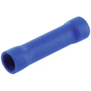Manchon - Cylindrique - Dhome - Section de 1,5 à 2,5 mm² - Bleu - Sachet de 10