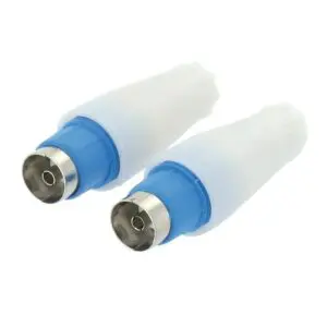 Fiche coaxiale - Droite - Dhome - Femelle - Ø 9,52 mm - Boîte de 2