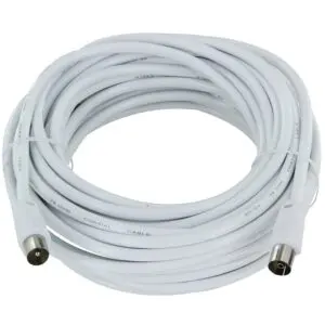 Prolongateur coaxial - Dhome - Mâle/Femelle - Ø 9,52 mm - L. 10 m