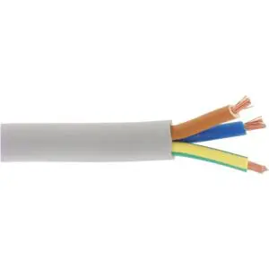 Câble H05 VV-F - Dhome - 3G2,5 mm² - Gris - L. 50 m
