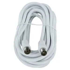 Prolongateur coaxial - Dhome - Mâle/Femelle - Ø 9,52 mm - L. 5 m