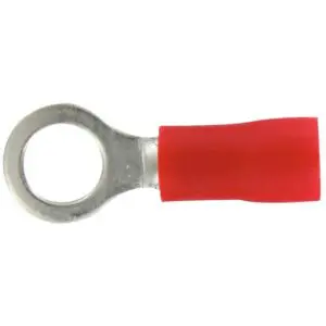 Image produit – Cosse pré isolée à plage ronde – Rouge (alt)