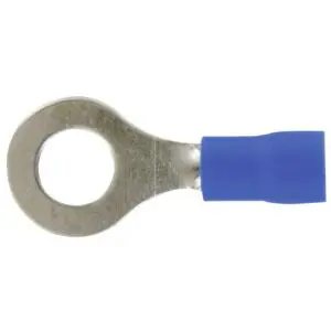 Image produit – Cosse pré isolée à plage ronde – Bleu (alt)