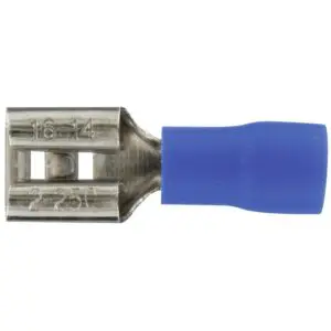 Image produit – Clip femelle pré isolé Dhome – Bleue – Diamètre 6,35 mm – Vendu par 10 (alt)