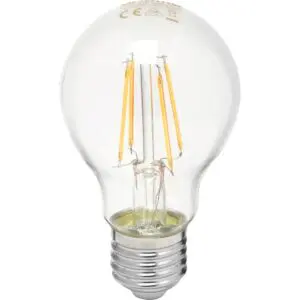 Ampoule LED standard à filament - Dhome - E27 - 5 W - 470 lm - 2700 K - Claire - Boite