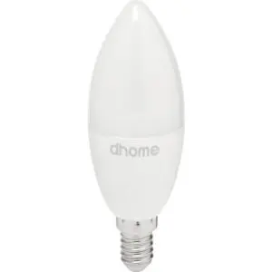 Ampoule LED flamme - Dhome - E14 - 6,5 W - 806 lm - 2700 K - Boite