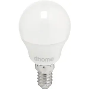 Ampoule LED sphérique - Dhome - E14 - 3 W - 250 lm - 2700 K - Boite