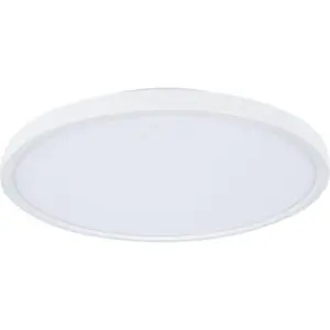 Plafonnier LED - Panello - Dhome - 24 W - 1900 lm - 4000 K - IP54 - Blanc