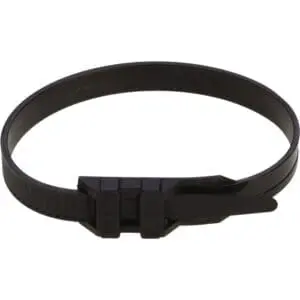 Image produit – Collier de fixation extérieur noir (alt)