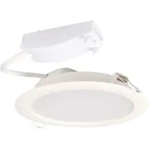 Downlight LED encastré - Lumos - Dhome - 16 W - 1500 lumens - 3000 K - Ø 165 mm