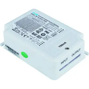Image produit – Alimentation dimmable pour luminaire LED – DALI 2/PUSH/0 à 10V – 29/48 W  – 600/1100 mA (alt)