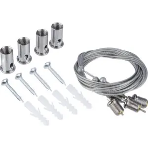 Kit de pose en suspension pour plafonnier - Dhome