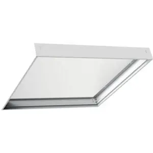 Kit de pose en saillie pour plafonnier - Dhome - 595 x 595 mm - Ep. 63 mm - Blanc