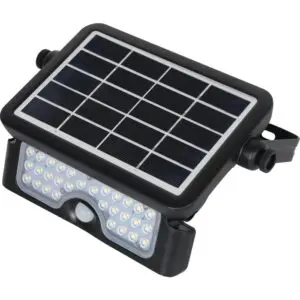 Projecteur LED solaire - DHOME - Sóa - 500 lm - 4000 K - IP65 - À détection de mouvement