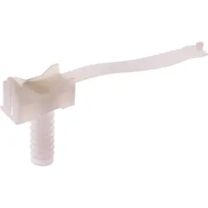 Fixe tube avec cheville - Dhome - Ø 25 mm - Sachet de 10