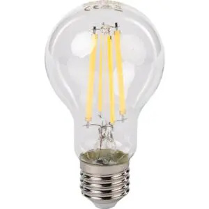 Ampoule LED standard à filament - Dhome - E27 - 8,5 W - 1055 lm - 4000 K - Claire - Boite