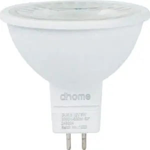 Ampoule LED spot - Dhome - GU5.3 - 6 W - 530 lm - 3000 K - 60° - Dimmable