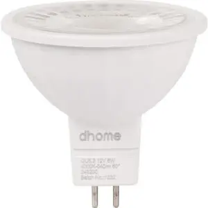Ampoule LED spot - Dhome - GU5.3 - 6 W - 540 lm - 4000 K - 60° - Dimmable