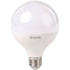 Ampoule LED globe - G95 - Dhome - E27 - 13,5 W - 1521 lm - 3000K