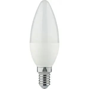 Ampoule LED flamme - Dhome - E14 - 4,9 W - 470 lm - 2700 K - Vendu par 2 - Boite