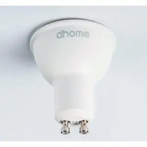 Image produit – Ampoule LED spot – Dhome – GU10 – 5 W – 450 lm – 4000 K – 100° – Dimmable – Boite (alt)