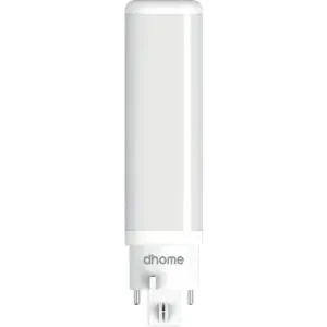 Ampoule LED PL-C - Dhome- G24q-2 - 6,5 W - 720 lm - 4000 K