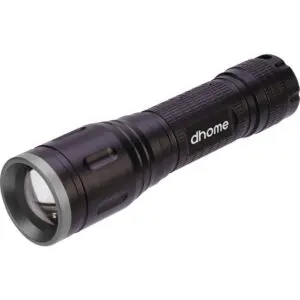 Lampe torche - Dhome - 600 lm - 6500 K - IP44 - 5 modes