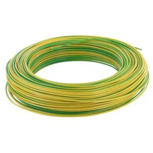 Image produit – Fil H07 V-U 2,5 mm² – Vert/Jaune (alt)