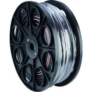 Câble U-1000 R2V - Dhome - 5G1,5 mm² - Demi touret - L. 75 m - Noir - Mètré