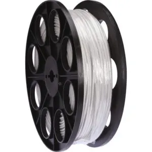 Câble H05 VV-F - Dhome - 2x1 mm² - Demi touret - L. 150 m - Blanc - Mètré