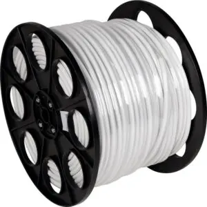 Câble H05 VV-F - 3G2,5 mm² - Dhome - Touret - L. 200 m - Blanc - Mètré