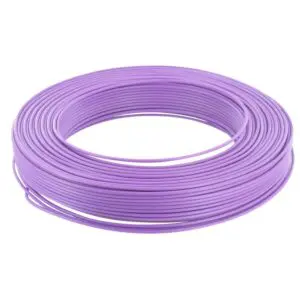 Image produit – Fil H07 V-U – Dhome – 1,5 mm² – L. 100 m – Violet (alt)