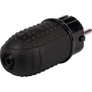 Image produit – Fiche caoutchouc étanche IP44 2P+T 16 A Dhome – Mâle (alt)