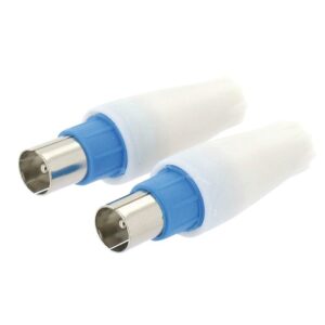 Image produit – Fiche coaxiale droite diamètre 9,52 mm Dhome – 2 mâles (alt)
