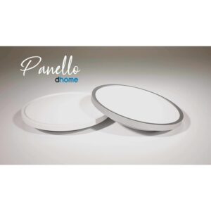 Image produit – Plafonnier LED – Panello – Dhome – 24 W – 1900 lm – Blanc (alt)