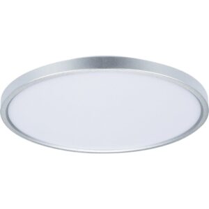 Image produit – Plafonnier LED – Panello – Dhome – 24 W – 1900 lm – Argent (alt)
