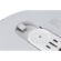 Image produit – Plafonnier LED – Panello – Dhome – 24 W – 1900 lm – Argent (alt)
