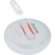 Image produit – Plafonnier LED – Panello – Dhome – 24 W – 1900 lm – Argent (alt)