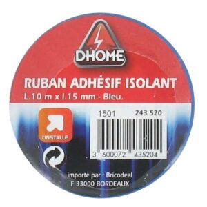 Image produit – Ruban adhésif isolant Dhome – Bleu (alt)