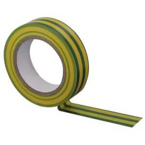 Image produit – Ruban adhésif isolant Dhome – Vert / jaune (alt)