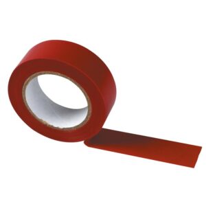 Image produit – Ruban adhésif isolant Dhome – Rouge (alt)