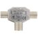 Image produit – Repartiteur TV blindé diamètre 9,52 mm Dhome – 2 mâles / 1 femelle – Diamètre 9,52 mm (alt)