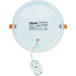 Image produit – Downlight LED – Ludi – Dhome – 24 W – 2400 lm – 3000/4000/6000 K – Ø 225 mm – IP54 (alt)