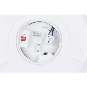 Image produit – Plafonnier LED – Clev – Dhome – Diamètre 28 mm – 18 W – 1800 lm – 3000/4000/5700 K – IP54 – Avec détecteur (alt)