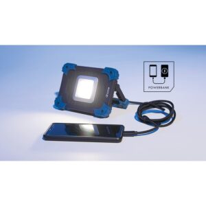 Image produit – Projecteur LED – Erti – Dhome – 10 W – 1100 lumens – 5000 K – IP54 – Rechargeable (alt)