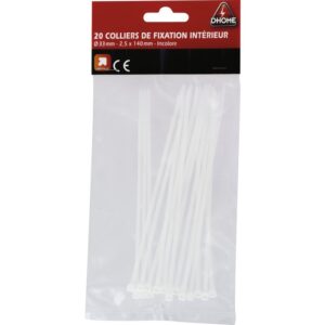 Image produit – Collier de fixation intérieur incolore (alt)