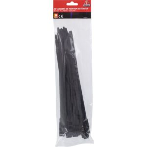 Image produit – Collier de fixation extérieur noir (alt)