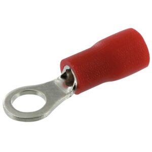 Image produit – Cosse pré isolée à plage ronde – Rouge (alt)