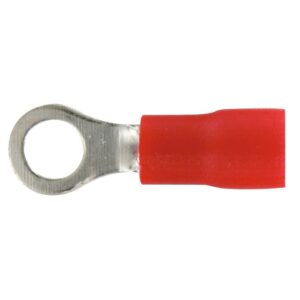 Image produit – Cosse pré isolée à plage ronde – Rouge (alt)